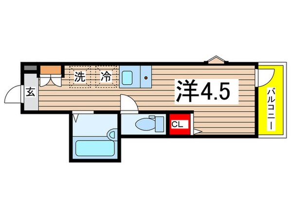 MELDIA生田Ⅱの物件間取画像